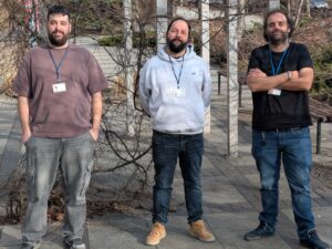 Andre, Pedro and Diego